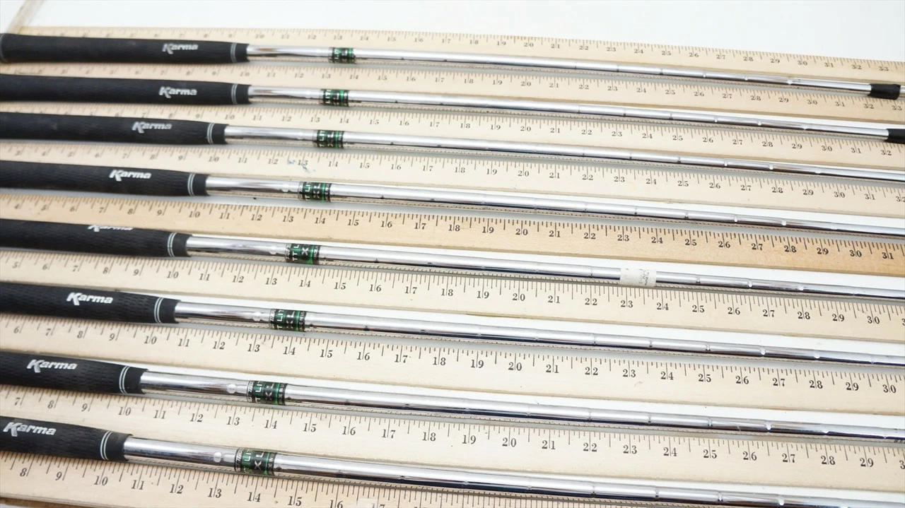 Mizuno T-Zoid True Stiff 34.25"-37.75" 8pc Iron Shaft Set Pulls .355 00681078 3 Mizuno T-Zoid True Stiff 34.25"-37.75" 8pc Iron Shaft Set Pulls .355 00681078