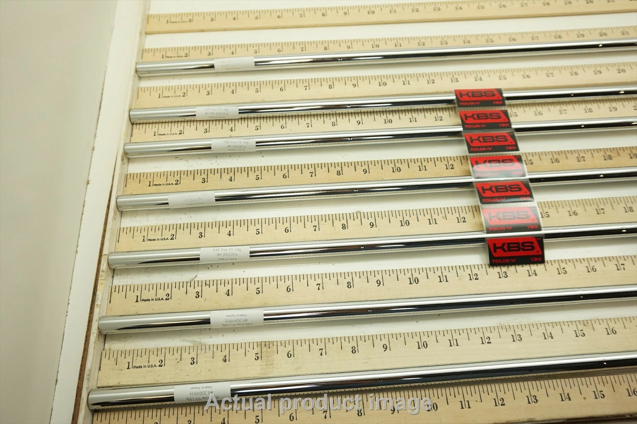 New KBS Tour V 130g X-Stiff 7pc 4-PW Iron Shaft Set .355 Taper 37"-40" 727798 4 New KBS Tour V 130g X-Stiff 7pc 4-PW Iron Shaft Set .355 Taper 37"-40" 727798 - Image 2