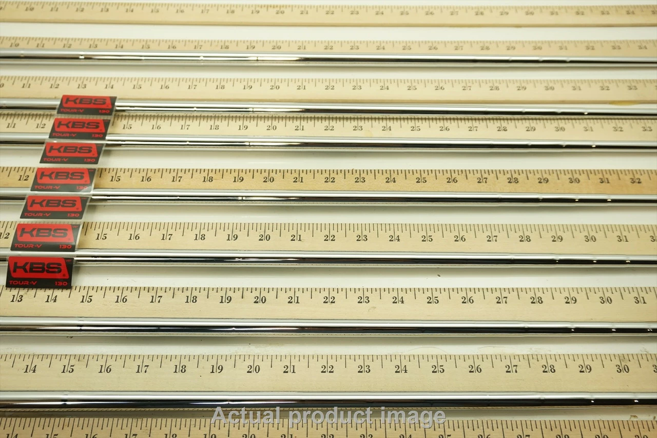 New KBS Tour V 130g X-Stiff 7pc 4-PW Iron Shaft Set .355 Taper 37"-40" 727798 5 New KBS Tour V 130g X-Stiff 7pc 4-PW Iron Shaft Set .355 Taper 37"-40" 727798 - Image 3