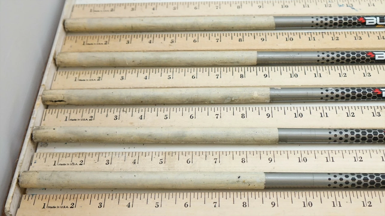 TAYLORMADE REAX 5PC SUPERFAST 60G REGULAR IRON SHAFT SET .370 34.5"-36" 798517 5 TAYLORMADE REAX 5PC SUPERFAST 60G REGULAR IRON SHAFT SET .370 34.5"-36" 798517 - Image 3