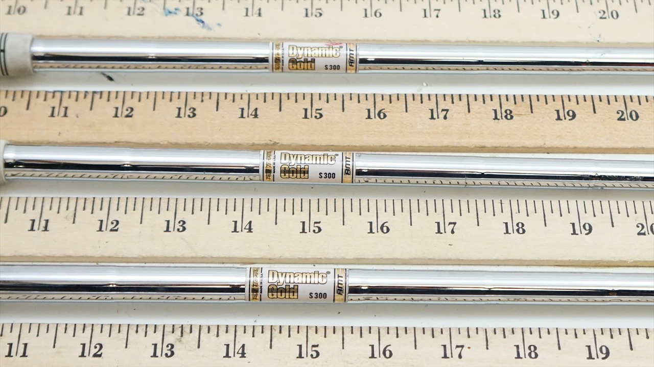 True Temper Amt White S300 Stiff 34.5"-36.75" 5Pcs Iron Shaft Pulls .355T 806277 4 True Temper Amt White S300 Stiff 34.5"-36.75" 5Pcs Iron Shaft Pulls .355T 806277 - Image 2