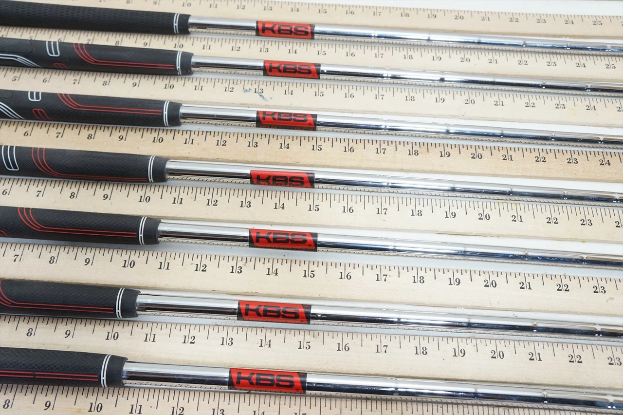 Kbs Tour 120 S 120g Stiff 34"-37.5" 7pc Iron Shaft Set .355 00842287 3 Kbs Tour 120 S 120g Stiff 34"-37.5" 7pc Iron Shaft Set .355 00842287