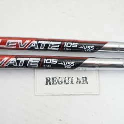 True Temper Elevate 105 Regular 34.25"-36.25" 6pc Iron Shaft Set .370 00846299 -Mullie Golf Shop 00846299 4 43810.1675384832
