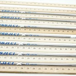 Project X Lz 120 6.0 120G Stiff 34"-36.75" Iron Shaft Set Pulls .355T 850273