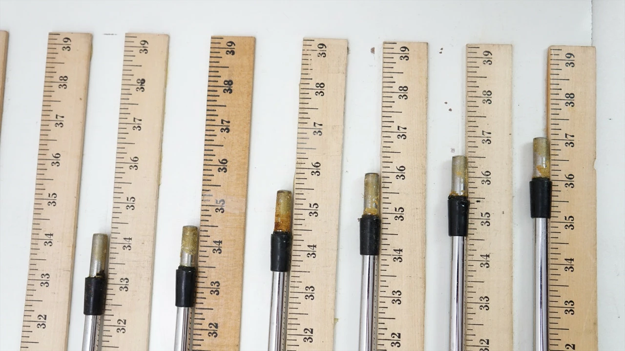 True Temper Dynamic Gold S300 34.25"-37" Iron Shaft Set Pulls .355T 850884 5 True Temper Dynamic Gold S300 34.25"-37" Iron Shaft Set Pulls .355T 850884 - Image 3