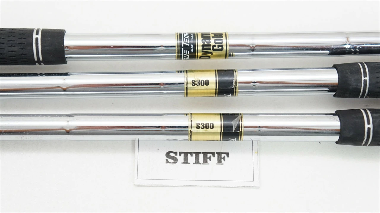 True Temper Dynamic Gold S300 34.25"-37" Iron Shaft Set Pulls .355T 850884 6 True Temper Dynamic Gold S300 34.25"-37" Iron Shaft Set Pulls .355T 850884 - Image 4