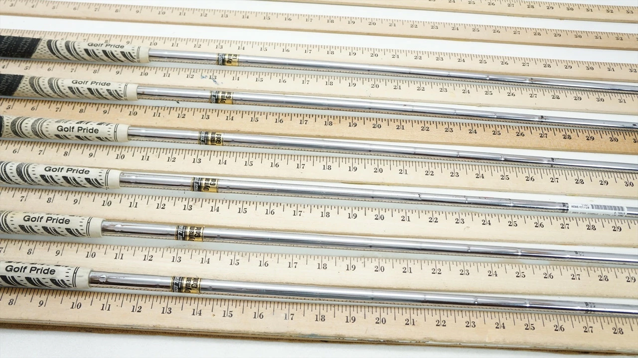 True Temper Dynamic Gold S300 34.75"-37.75" Iron Shaft Set Pulls .355T 850885 3 True Temper Dynamic Gold S300 34.75"-37.75" Iron Shaft Set Pulls .355T 850885