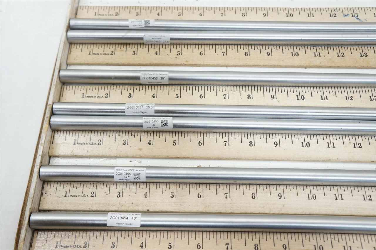 Kbs C-Taper Lite 110g Stiff 37.25"-40" 7pc Iron Shaft Set .355 00866713 4 Kbs C-Taper Lite 110g Stiff 37.25"-40" 7pc Iron Shaft Set .355 00866713 - Image 2