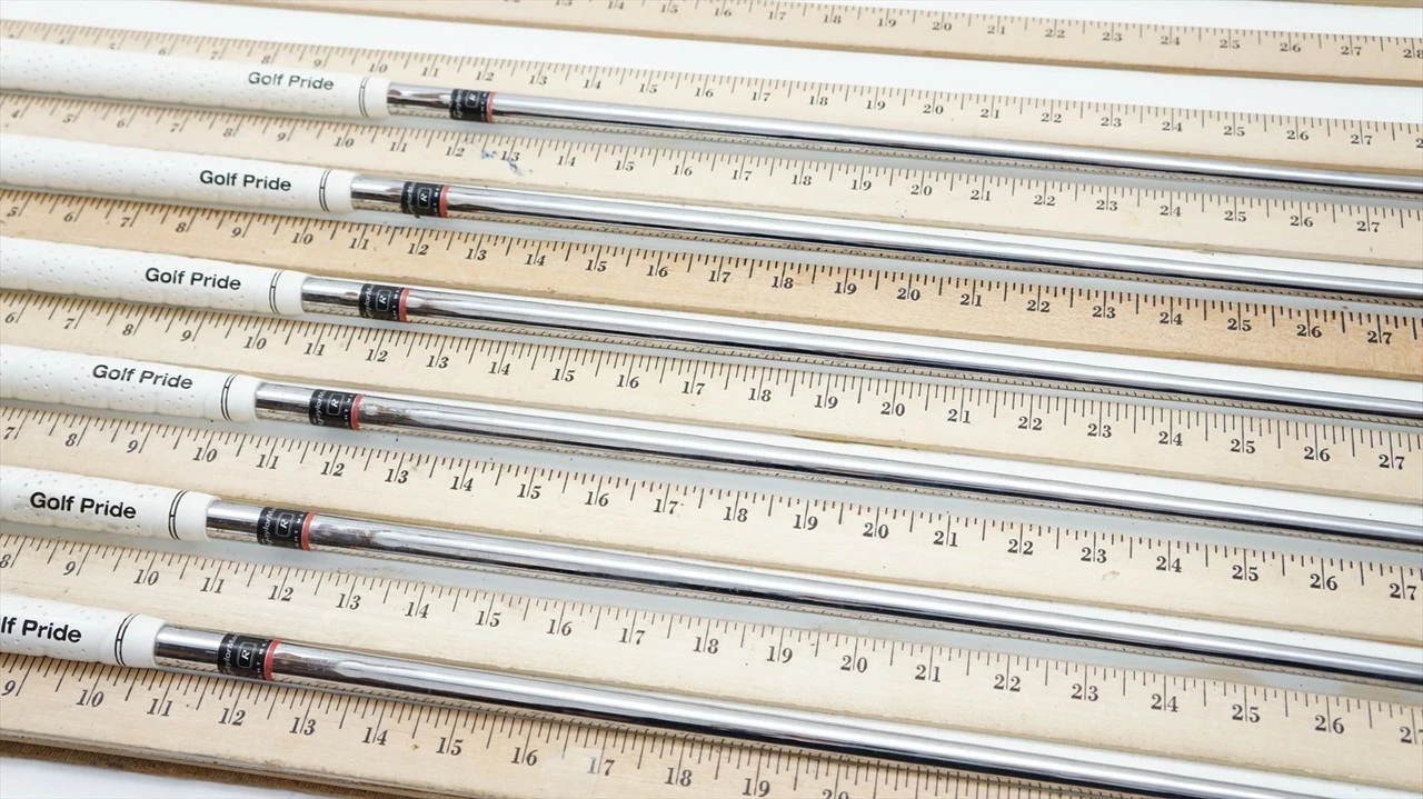 Taylormade Precision 95 Regular 34.75"-37" 6pc Iron Shaft Set .370 878120 3 Taylormade Precision 95 Regular 34.75"-37" 6pc Iron Shaft Set .370 878120