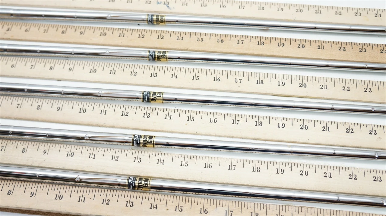 True Temper Dynamic Gold S300 Stiff 34"-36" 5pc Iron Shaft Set Pulls 890848 3 True Temper Dynamic Gold S300 Stiff 34"-36" 5pc Iron Shaft Set Pulls 890848