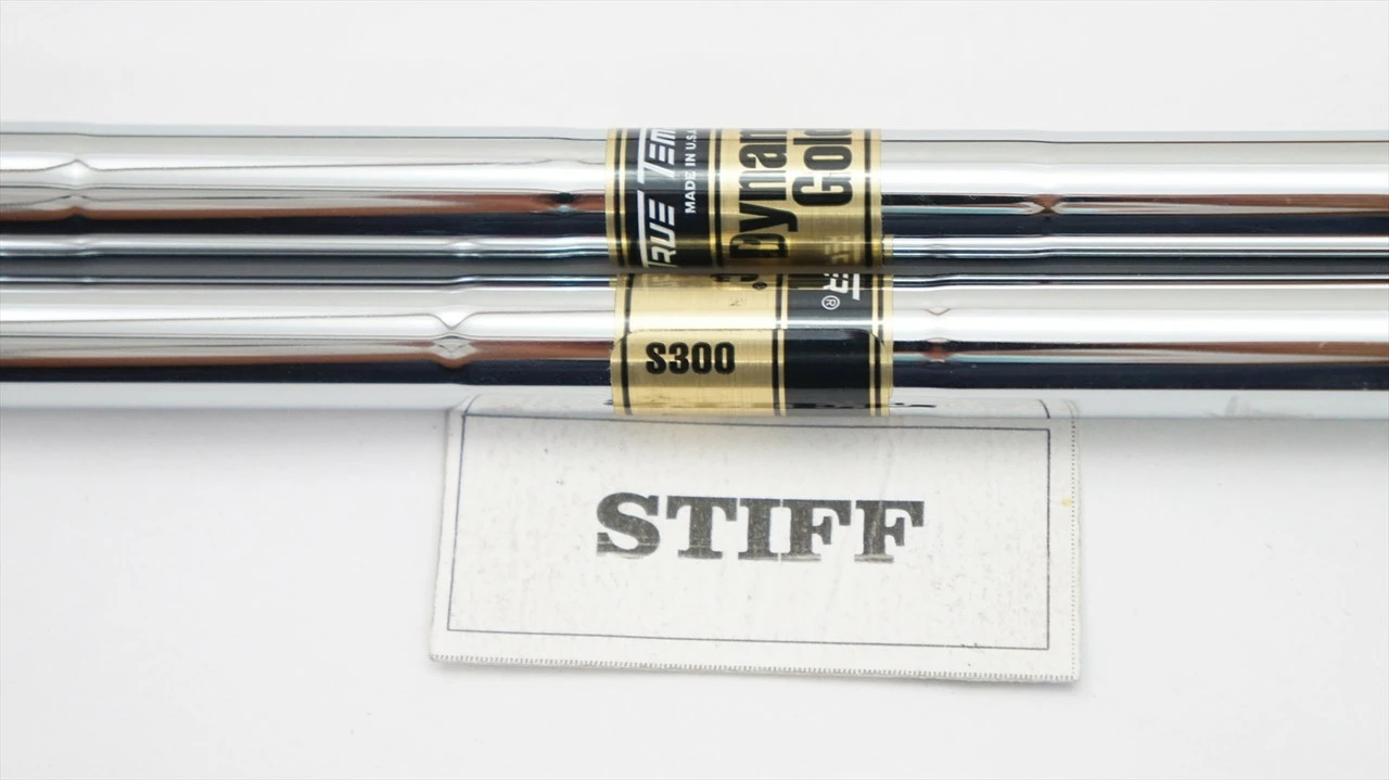 True Temper Dynamic Gold S300 Stiff 34"-36" 5pc Iron Shaft Set Pulls 890848 6 True Temper Dynamic Gold S300 Stiff 34"-36" 5pc Iron Shaft Set Pulls 890848 - Image 4