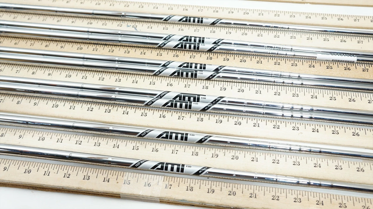 True Temper Dynamic Gold Amt Black R300 34-36.75" 9pc Iron Shaft Set .355 912138 3 True Temper Dynamic Gold Amt Black R300 34-36.75" 9pc Iron Shaft Set .355 912138