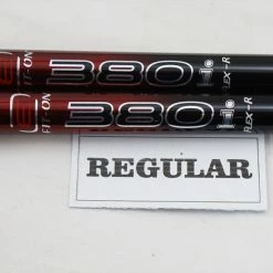 New Fujikura 380I 80G Regular 40.5" 7pc Iron Shaft Set .370 927417 -Mullie Golf Shop 00927417 4 96465.1635282223