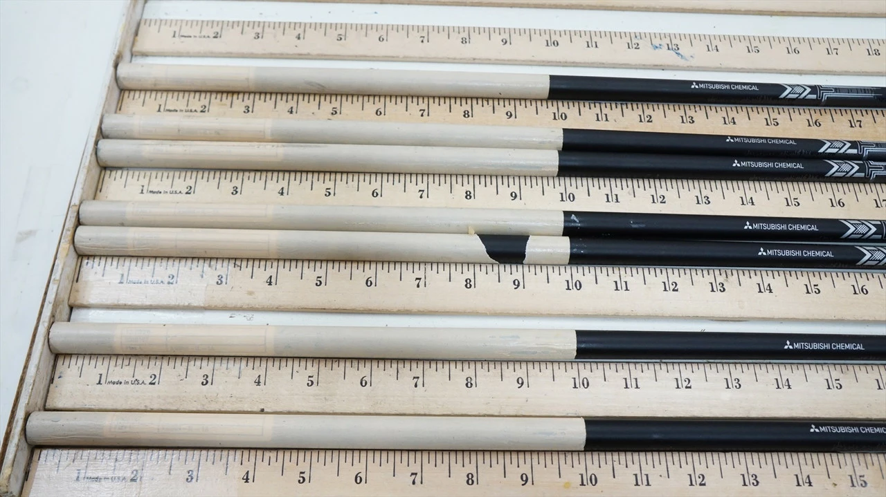 Mitsubishi Mmt 50 Pll 50G Lady 34.5"-38" 7pc Iron Shaft Set .370 927489 4 Mitsubishi Mmt 50 Pll 50G Lady 34.5"-38" 7pc Iron Shaft Set .370 927489 - Image 2