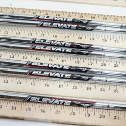 True Temper Elevate Tour 112G Regular 35"-38" 7pc Iron Shaft Set .355T 934275