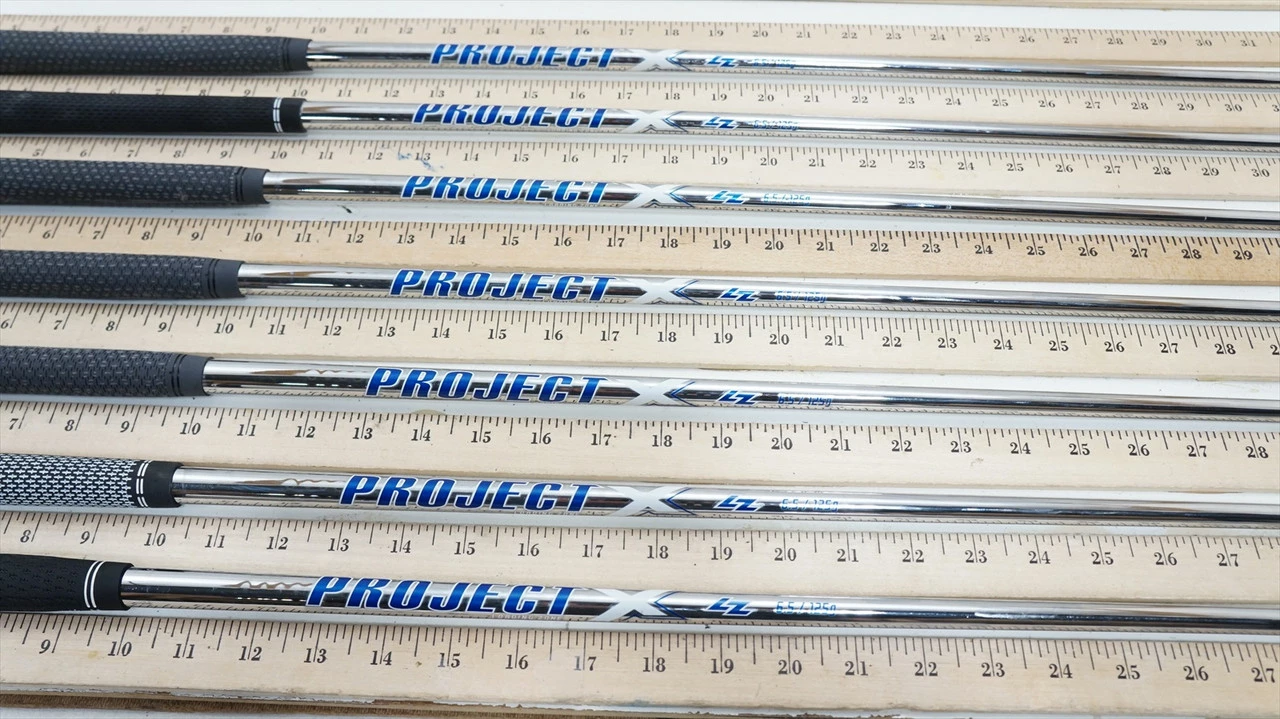 Project X Project X Lz 125 6.5 X-STIFF 34.25"-37" 7pc Iron Shaft Set .355 943042 3 Project X Project X Lz 125 6.5 X-STIFF 34.25"-37" 7pc Iron Shaft Set .355 943042