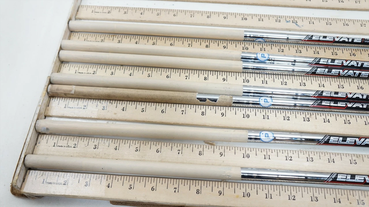 True Temper Elevate Tour Pure X-STIFF 34.25-37.5" 7pc Iron Shaft Set .355 949912 4 True Temper Elevate Tour Pure X-STIFF 34.25-37.5" 7pc Iron Shaft Set .355 949912 - Image 2