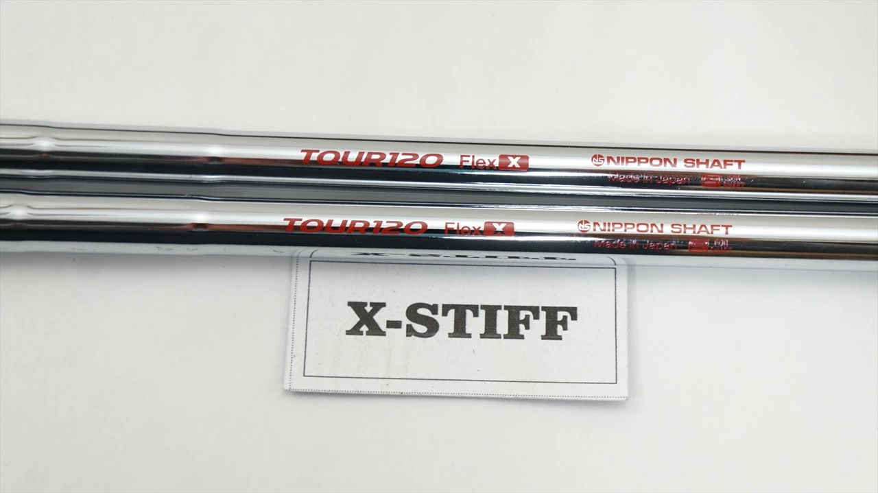 New Nippon N.S.Pro Modus3 Tour 120 X-STIFF 36.75"-40" 6pc Iron Shaft Set 957178 6 New Nippon N.S.Pro Modus3 Tour 120 X-STIFF 36.75"-40" 6pc Iron Shaft Set 957178 - Image 4