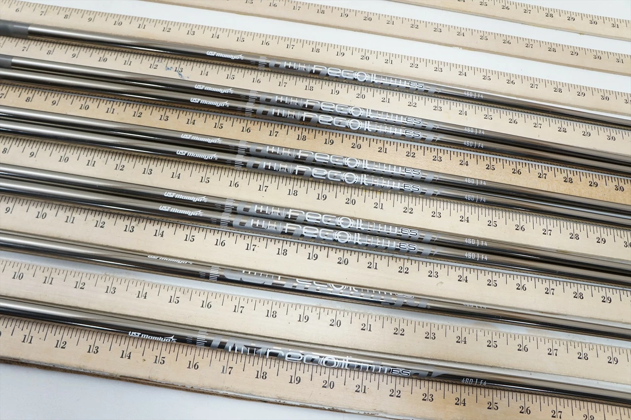 New Ust Mamiya Recoil 460 Es F4 60g Stiff 41" 9pc Iron Shaft Set .370 00959487 3 New Ust Mamiya Recoil 460 Es F4 60g Stiff 41" 9pc Iron Shaft Set .370 00959487