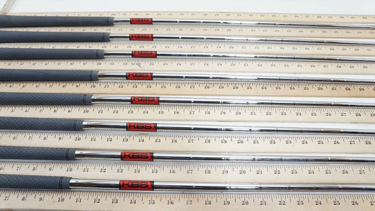 Kbs Tour 110 R 110g Regular 33.5"-36.25" 8pc Iron Shaft Set .355 959553 3 Kbs Tour 110 R 110g Regular 33.5"-36.25" 8pc Iron Shaft Set .355 959553