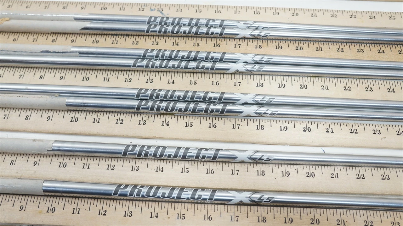 Project X Ls 120 Satin 6.0 34"-36.5" 8pc Iron Shaft Set .355 960830 3 Project X Ls 120 Satin 6.0 34"-36.5" 8pc Iron Shaft Set .355 960830