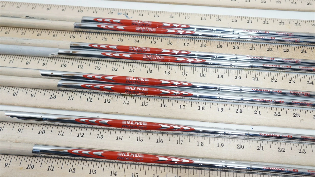 Nippon N.S.Pro Modus3 Tour 120 Stiff 33.25-36.25" 8pc Iron Shaft Set .355 960833 3 Nippon N.S.Pro Modus3 Tour 120 Stiff 33.25-36.25" 8pc Iron Shaft Set .355 960833