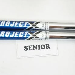 New Project X Flighted 5.0 Regular 37.5"-41" 8pc Iron Shaft Set .355 00967364 -Mullie Golf Shop 00967364 4 20522.1675384792