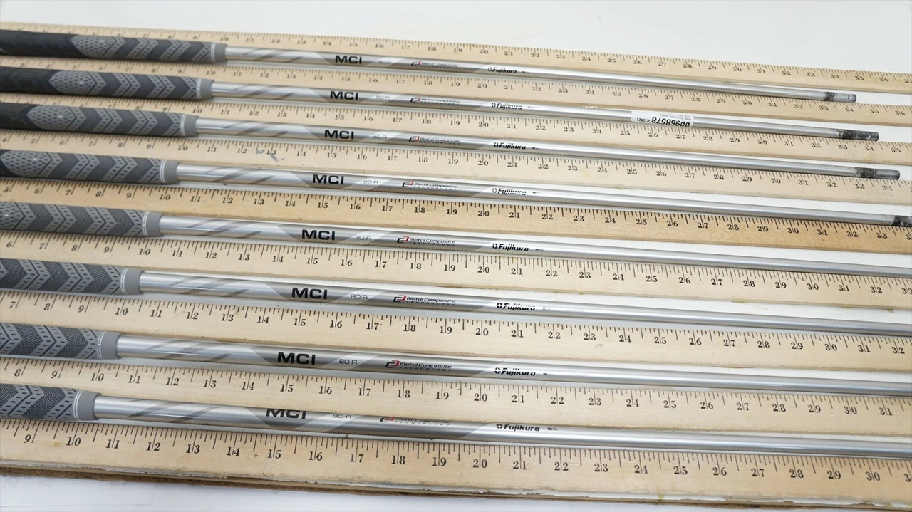 Fujikura Mci Metal Composite 80 Regular 34.5"-37" 8pc Iron Shaft Set .370 968578 3 Fujikura Mci Metal Composite 80 Regular 34.5"-37" 8pc Iron Shaft Set .370 968578