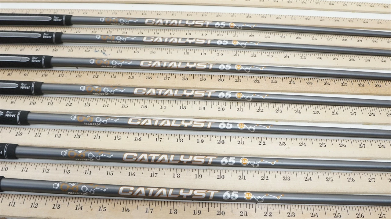 Project X Catalyst 65 5.5 65g Regular 34.75"-38" 7pc Iron Shaft Set .370 975941 3 Project X Catalyst 65 5.5 65g Regular 34.75"-38" 7pc Iron Shaft Set .370 975941
