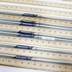 New Project X Satin G Senior 37.5"-40" 7pc Iron Shaft Set Pulls .355 00977551