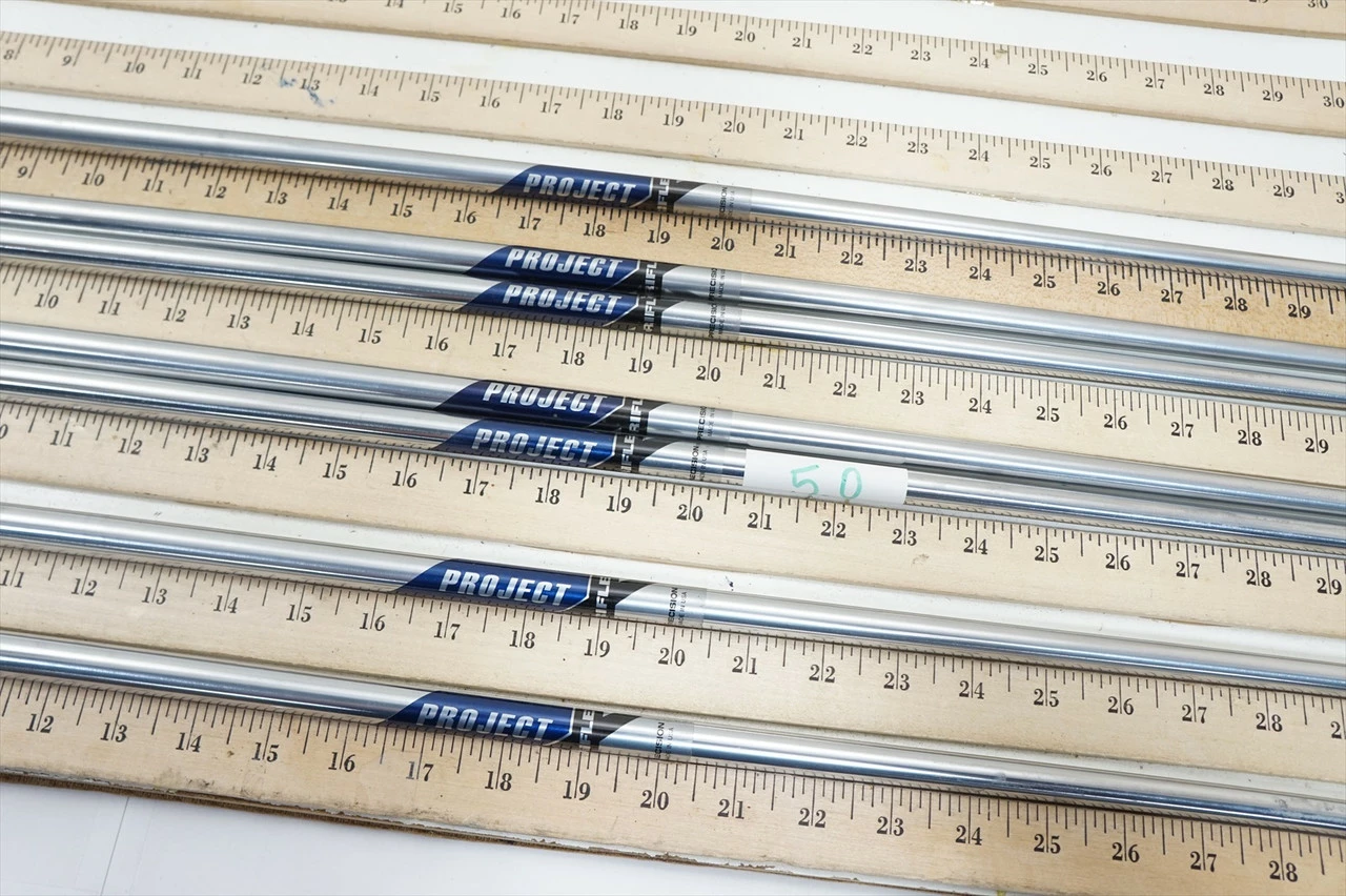 New Project X Satin G Senior 37.5"-40" 7pc Iron Shaft Set Pulls .355 00977551 3 New Project X Satin G Senior 37.5"-40" 7pc Iron Shaft Set Pulls .355 00977551