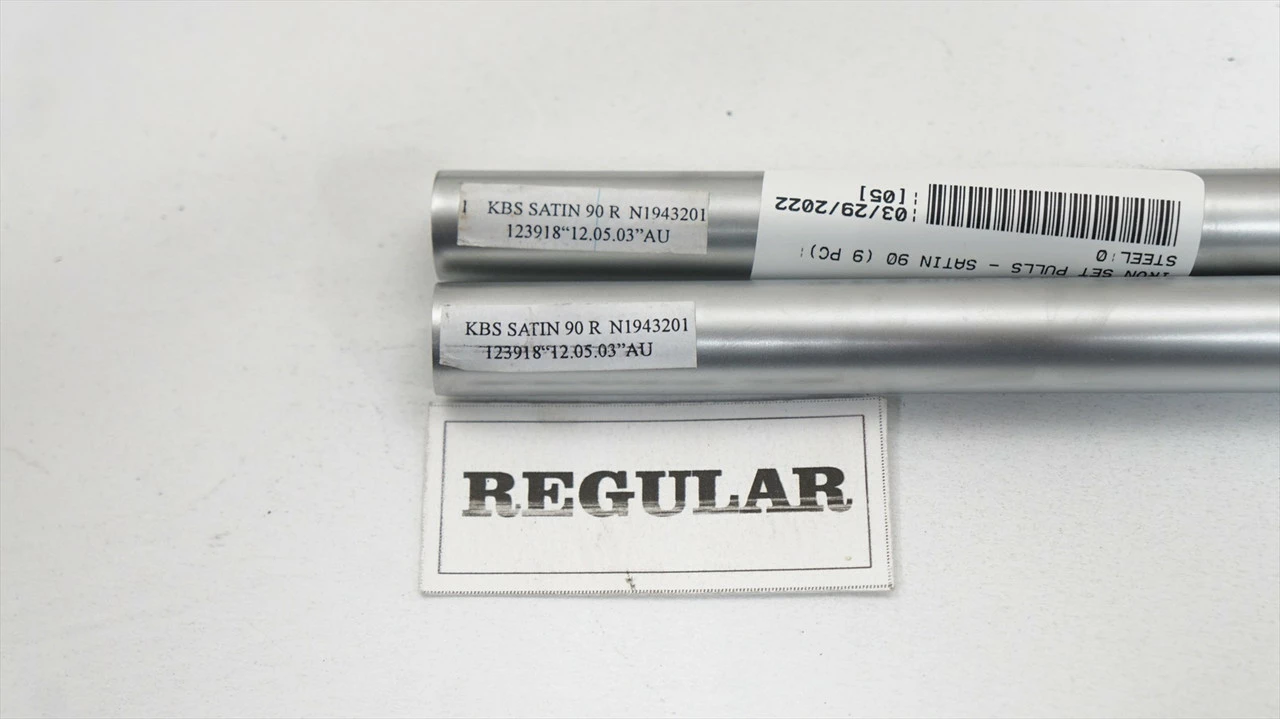 New Kbs Satin 90 R 90G Regular 41.5" 9pc Iron Shaft Set .370 982142 6 New Kbs Satin 90 R 90G Regular 41.5" 9pc Iron Shaft Set .370 982142 - Image 4