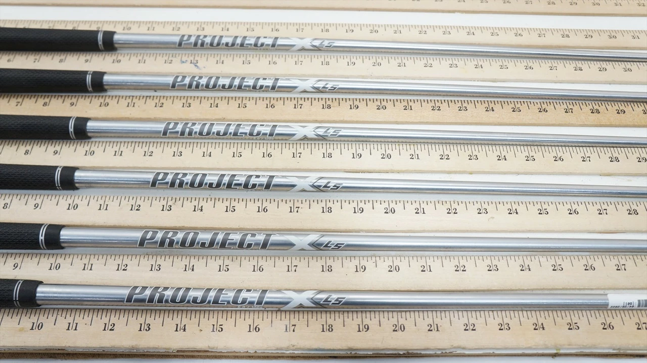 Project X Project X Ls 120 6.0 Stiff 34"-36.5" 6pc Iron Shaft Set .355 987543 3 Project X Project X Ls 120 6.0 Stiff 34"-36.5" 6pc Iron Shaft Set .355 987543