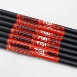 New Uncut KBS TGI 90g 80-85mph STIFF 36"-38.5" 4-PW Iron Shaft Set .355 Taper