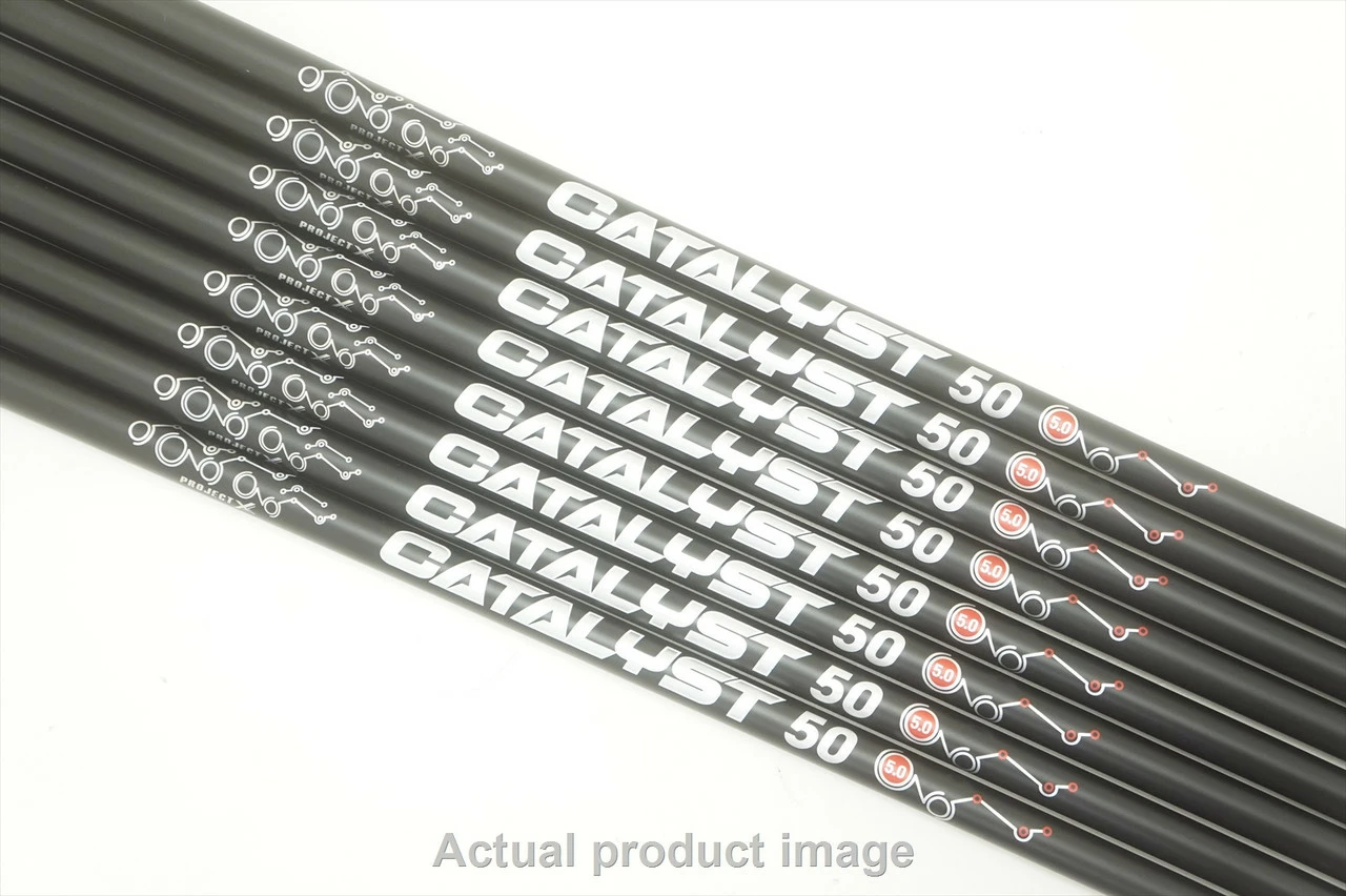 New Project X Catalyst 60 5.0 SENIOR 41" 8pc Iron Shaft Set .370 PLL UNCUT 3 New Project X Catalyst 60 5.0 SENIOR 41" 8pc Iron Shaft Set .370 PLL UNCUT