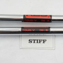 Kbs Tour-V 110 Stiff 34.25"-37.25" 6pc Iron Shaft Set Pulls .355 00996116 -Mullie Golf Shop 00996116 4 82572.1666792895