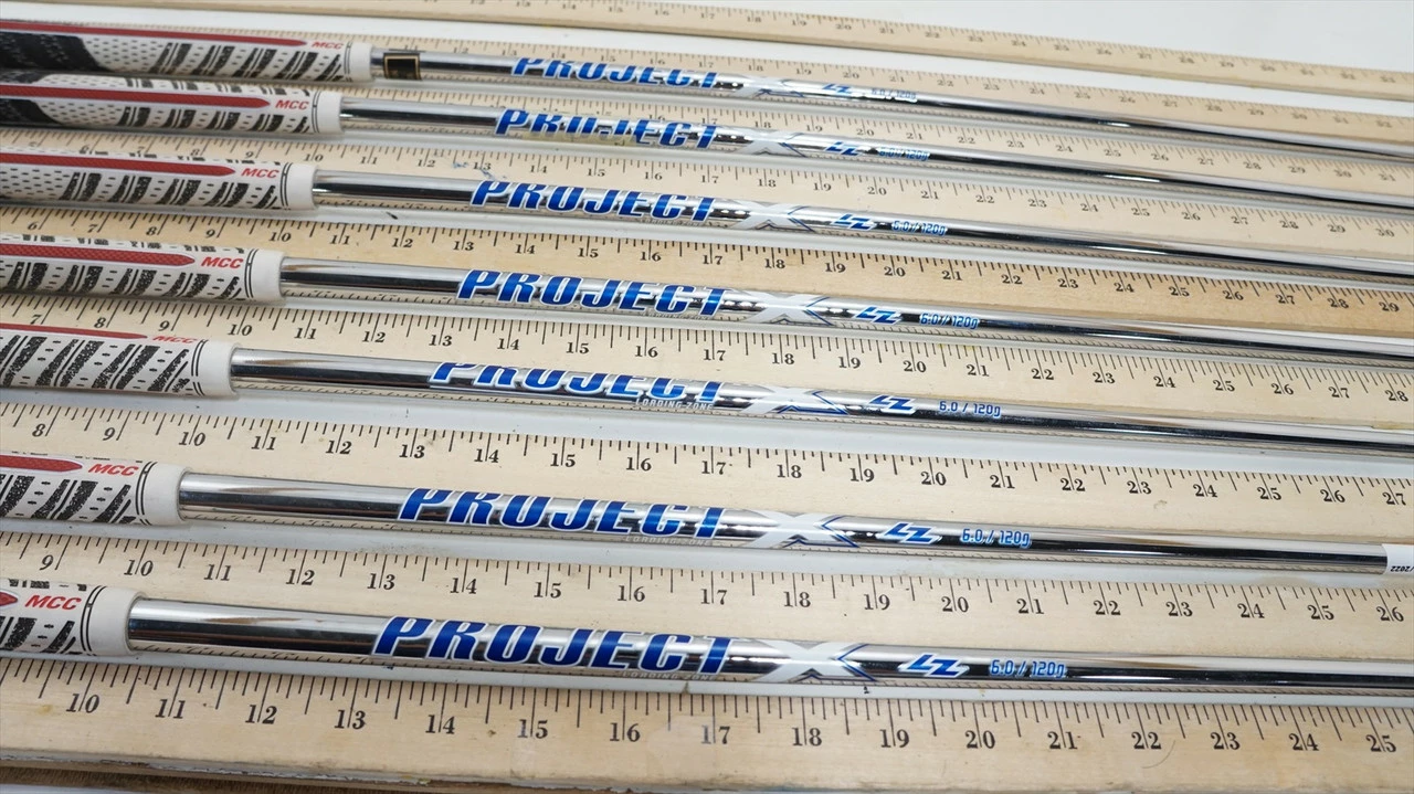 Project X Lz 120 6.0 120G Stiff 34.5"-37.25" 7pc Iron Shaft Set .355T 1006193 3 Project X Lz 120 6.0 120G Stiff 34.5"-37.25" 7pc Iron Shaft Set .355T 1006193