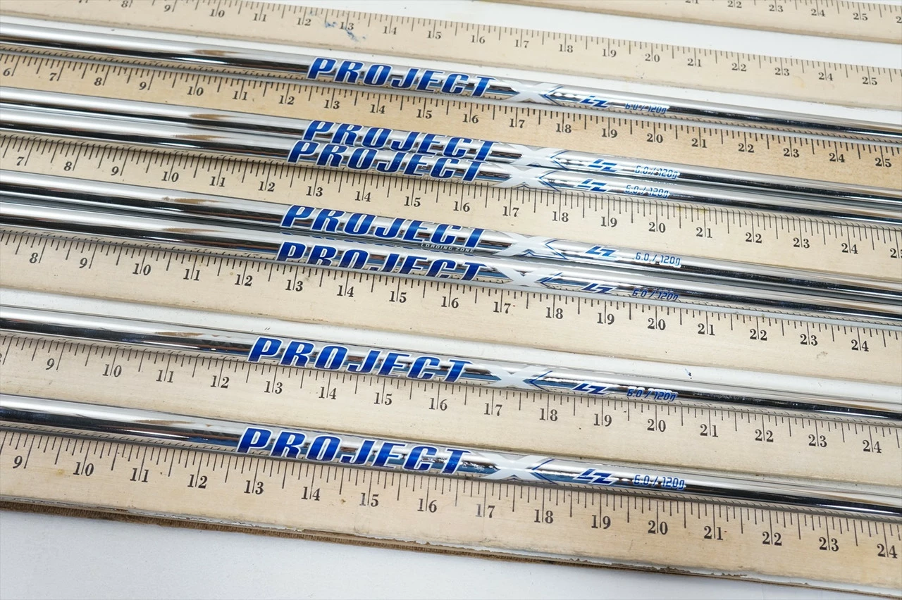 Project X Lz 120 6.0 Stiff 33.75"-36.75"-7pc Iron Shaft Set Pulls .355 1011135 3 Project X Lz 120 6.0 Stiff 33.75"-36.75"-7pc Iron Shaft Set Pulls .355 1011135