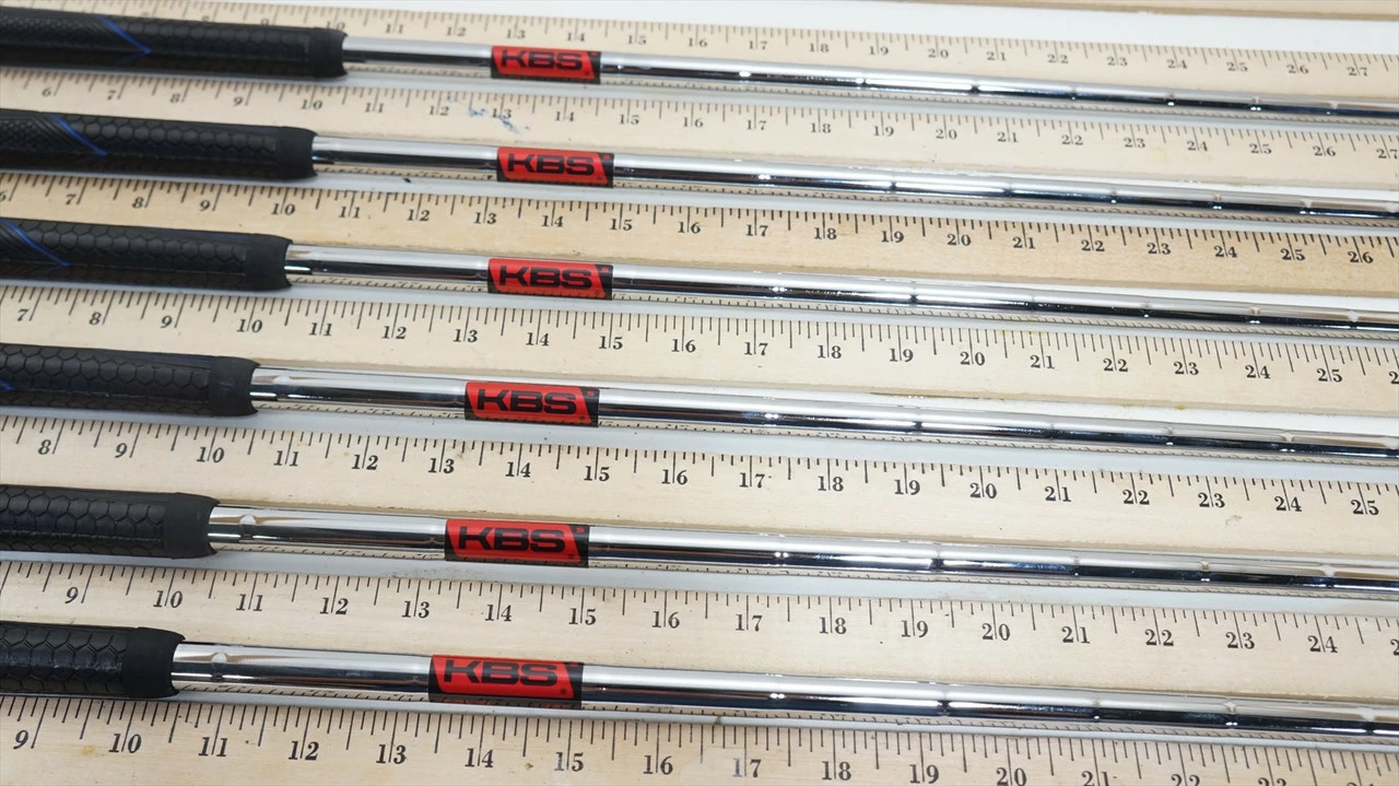 Kbs Tour 120 S Stiff 34.5"-37" 6pc Iron Shaft Set .355T 1012662 3 Kbs Tour 120 S Stiff 34.5"-37" 6pc Iron Shaft Set .355T 1012662