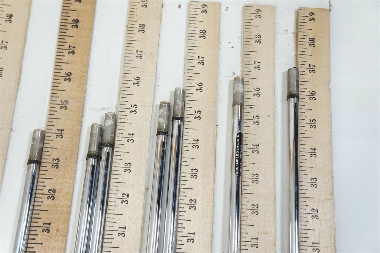 True Temper Dynamic Gold Amt Red S300 34"-37" 7pc Iron Shaft Set Pulls 1014671 5 True Temper Dynamic Gold Amt Red S300 34"-37" 7pc Iron Shaft Set Pulls 1014671 - Image 3