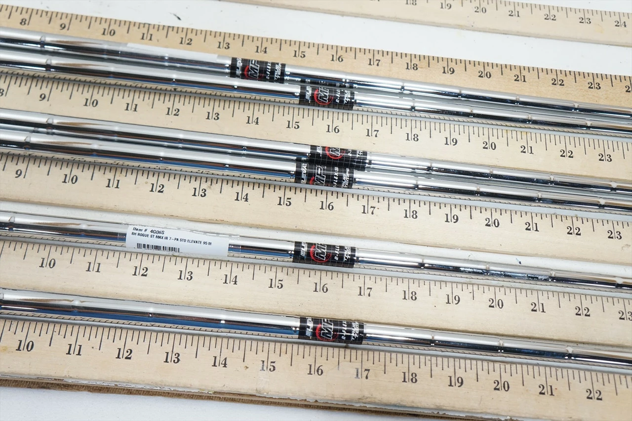 True Temper Elevate Mph 95 Regular 33.75"-36" 6pc Shaft Set Pulls .370 1014675 3 True Temper Elevate Mph 95 Regular 33.75"-36" 6pc Shaft Set Pulls .370 1014675