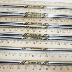 New True Temper Dynamic Gold Tour Issue X100 37"-40" 9pc Iron Shaft Set 1017155