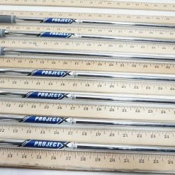 Project X Blue Label 6.0 S 34.25"-37.5" 7pc Iron Shaft Set Pulls .355 1019383