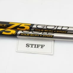 Grafalloy Proforce Gold 75 Stiff 39.5" 5pc Iron Shaft Set Pulls .370 1021148 -Mullie Golf Shop 01021148 4 48089.1666792748
