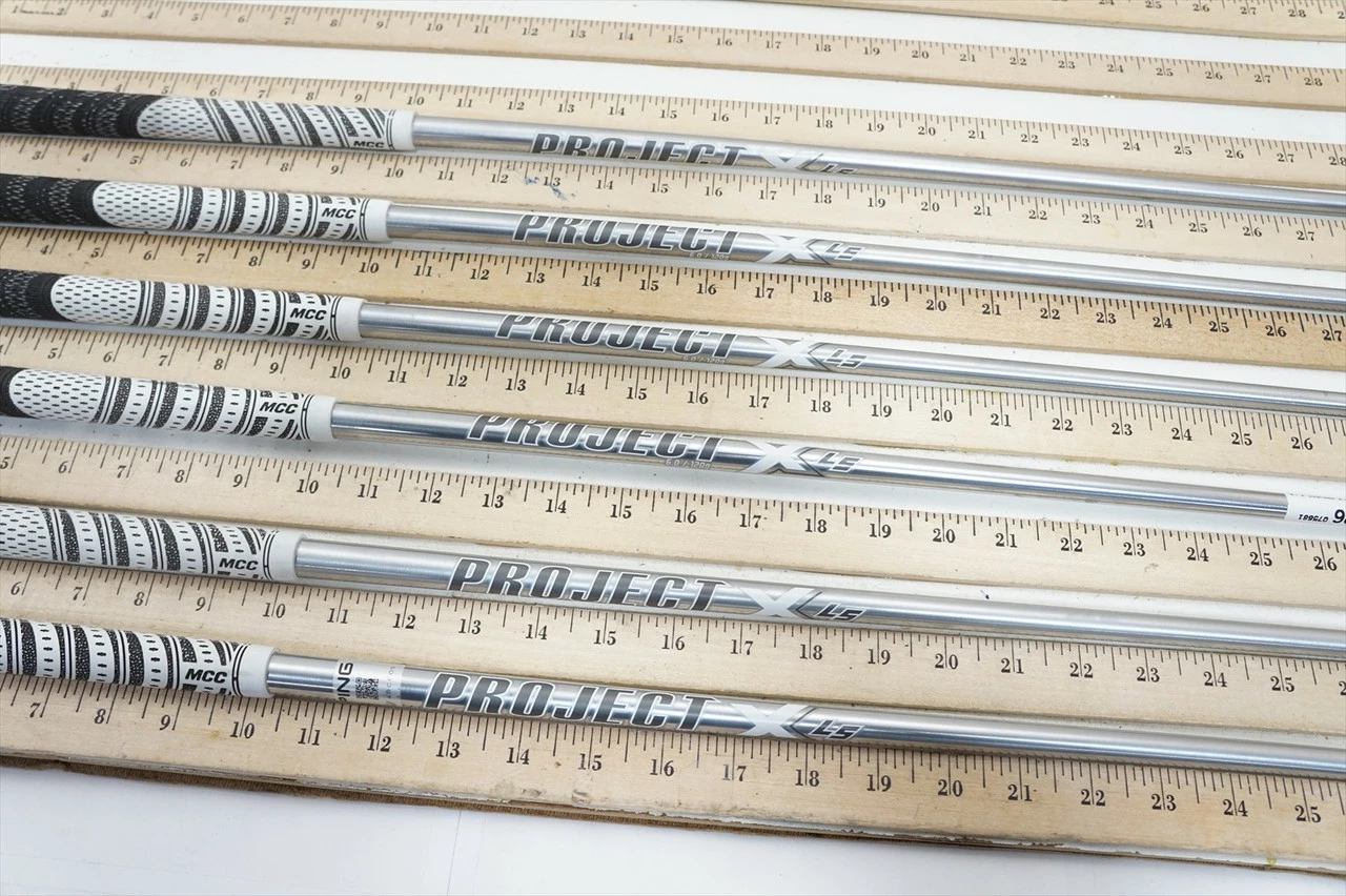 Project X Ls 120 6.0 120g Stiff 34"-36.5" 6pc Iron Shaft Set Pulls .355 1021226 3 Project X Ls 120 6.0 120g Stiff 34"-36.5" 6pc Iron Shaft Set Pulls .355 1021226