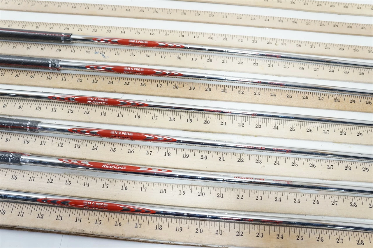 Nippon N.S.Pro Modus3 Tour 120 Stiff 34.25"-36.5" 6pc Shaft Set Pulls 1023338 3 Nippon N.S.Pro Modus3 Tour 120 Stiff 34.25"-36.5" 6pc Shaft Set Pulls 1023338