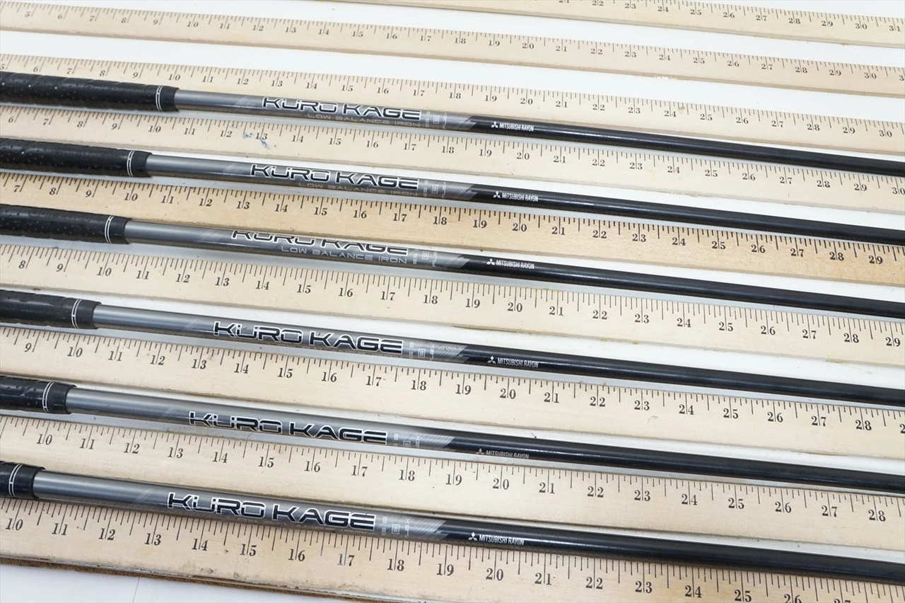 Mitsubishi Kuro Kage Low Balance 65g Stiff 34.5"-37" 6pc Shaft Set Pulls 1023345 3 Mitsubishi Kuro Kage Low Balance 65g Stiff 34.5"-37" 6pc Shaft Set Pulls 1023345