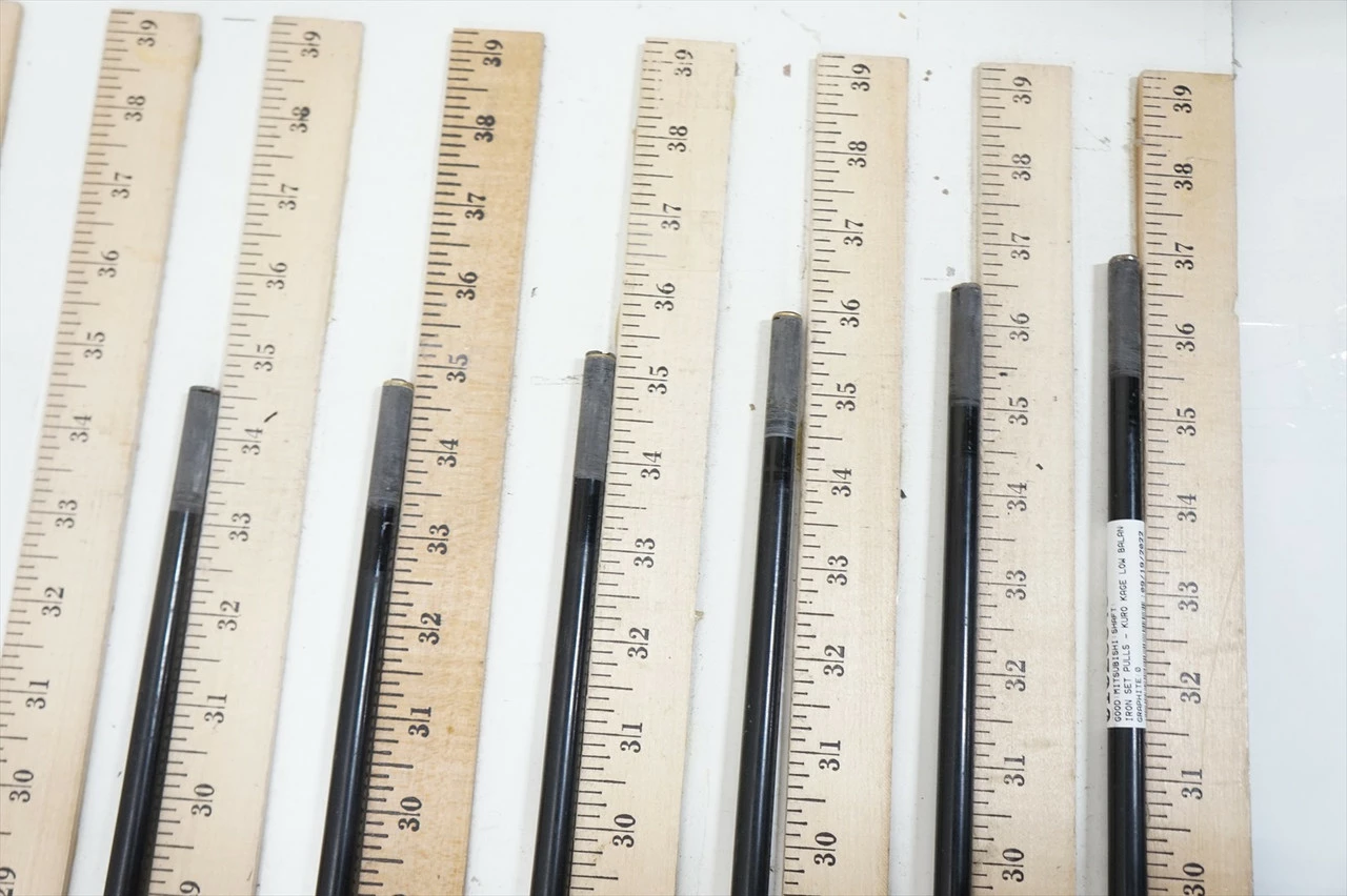 Mitsubishi Kuro Kage Low Balance 65g Stiff 34.5"-37" 6pc Shaft Set Pulls 1023345 5 Mitsubishi Kuro Kage Low Balance 65g Stiff 34.5"-37" 6pc Shaft Set Pulls 1023345 - Image 3