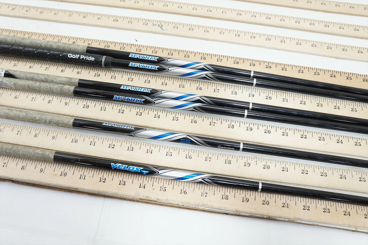 Taylormade Velox T M G Senior 34.75"-38" 6pc Iron Shaft Set Pulls .370 1025420 3 Taylormade Velox T M G Senior 34.75"-38" 6pc Iron Shaft Set Pulls .370 1025420