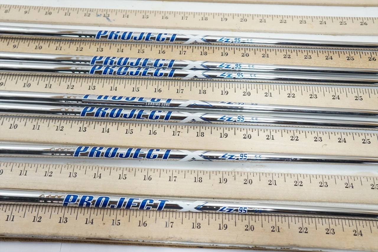 Project X Lz 95 5.5 Regular 34.5"-37.5" 7pc Iron Shaft Set Pulls .370 1025435 3 Project X Lz 95 5.5 Regular 34.5"-37.5" 7pc Iron Shaft Set Pulls .370 1025435
